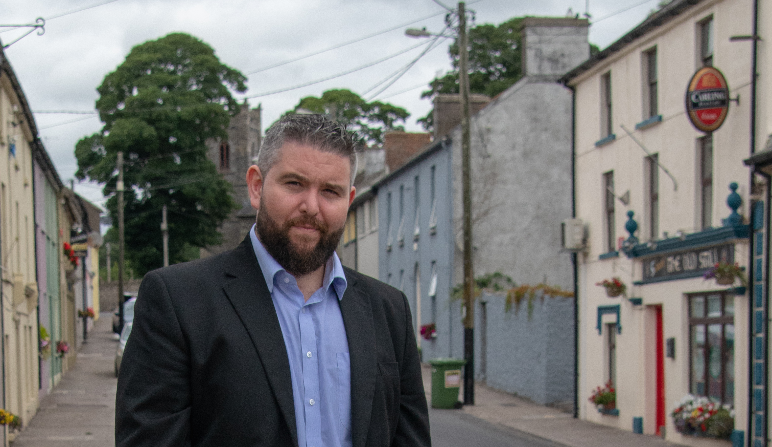 Sinn Féin local election candidate Conor D. McGuinness Clashmore