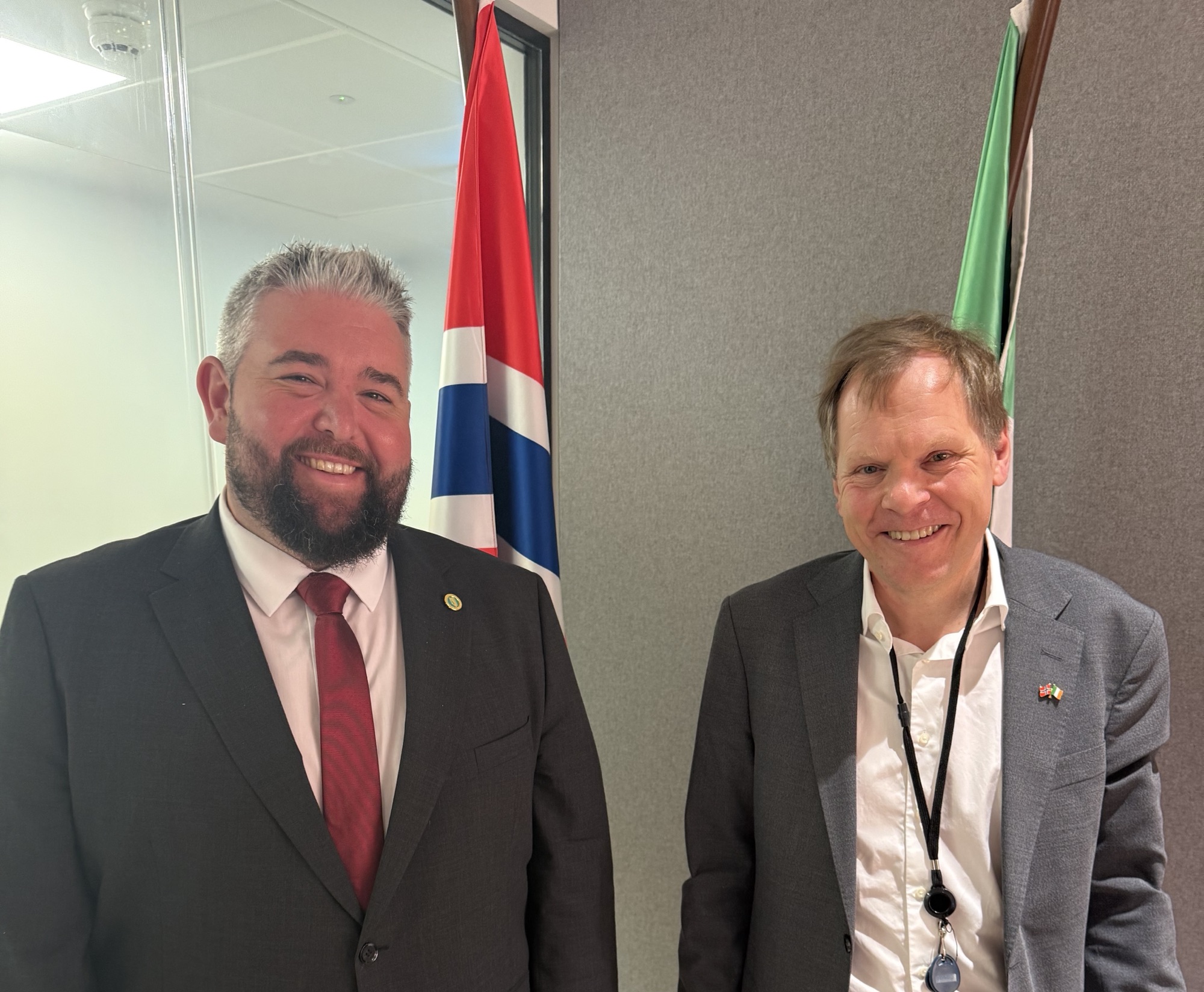 McGuinness meets Norwegian Ambassador: Fisheries, offshore energy, and international solidarity on the agenda