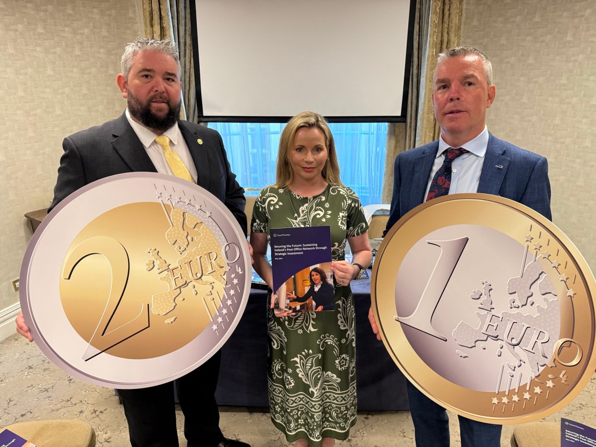 Government must act now to sustain Waterford’s post office network –&nbsp;McGuinness