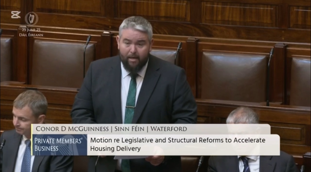 Waterford’s rural housing crisis exposes Government neglect – McGuinness and Cummins clash over Government’s housing failure
