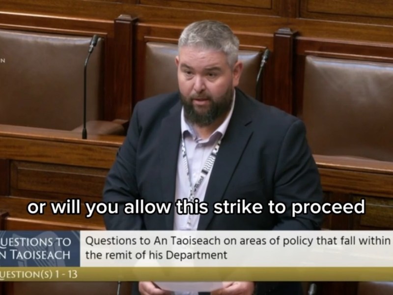McGuinness challenges Taoiseach over looming school strike as Government refuses to&nbsp;talk.&nbsp;